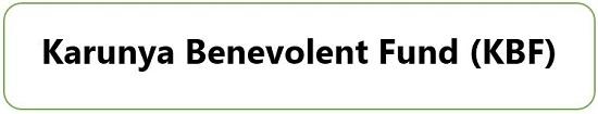 Karunya Benevolent Fund (KBF) logo.