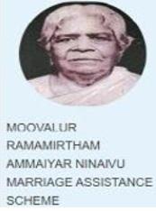 Moovalur Ramamirtham Ammaiyar Ninaivu Marriage Assistance Scheme Logo