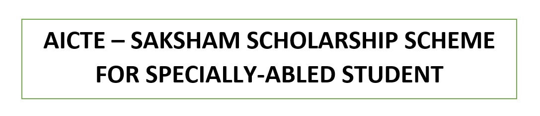Saksham Scholarship Scheme Logo