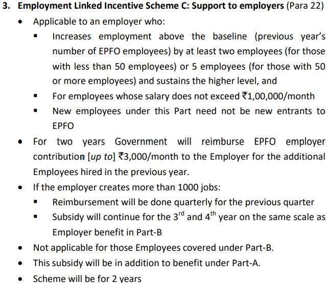 Employment Linked Incentive Scheme C Complete Information