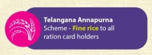 Telangana Annapurna Scheme Information.