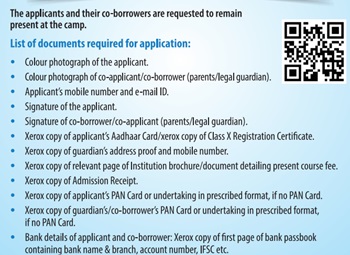 West Bengal Student Credit Card Scheme Documents Needed