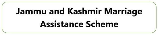 Jammu and Kashmir Marriage Assistance Scheme Logo.