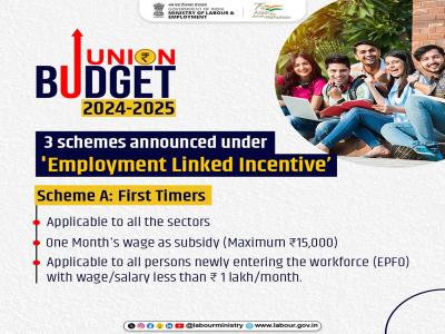 PM Employment Linked Incentive Scheme A: First Timers Information